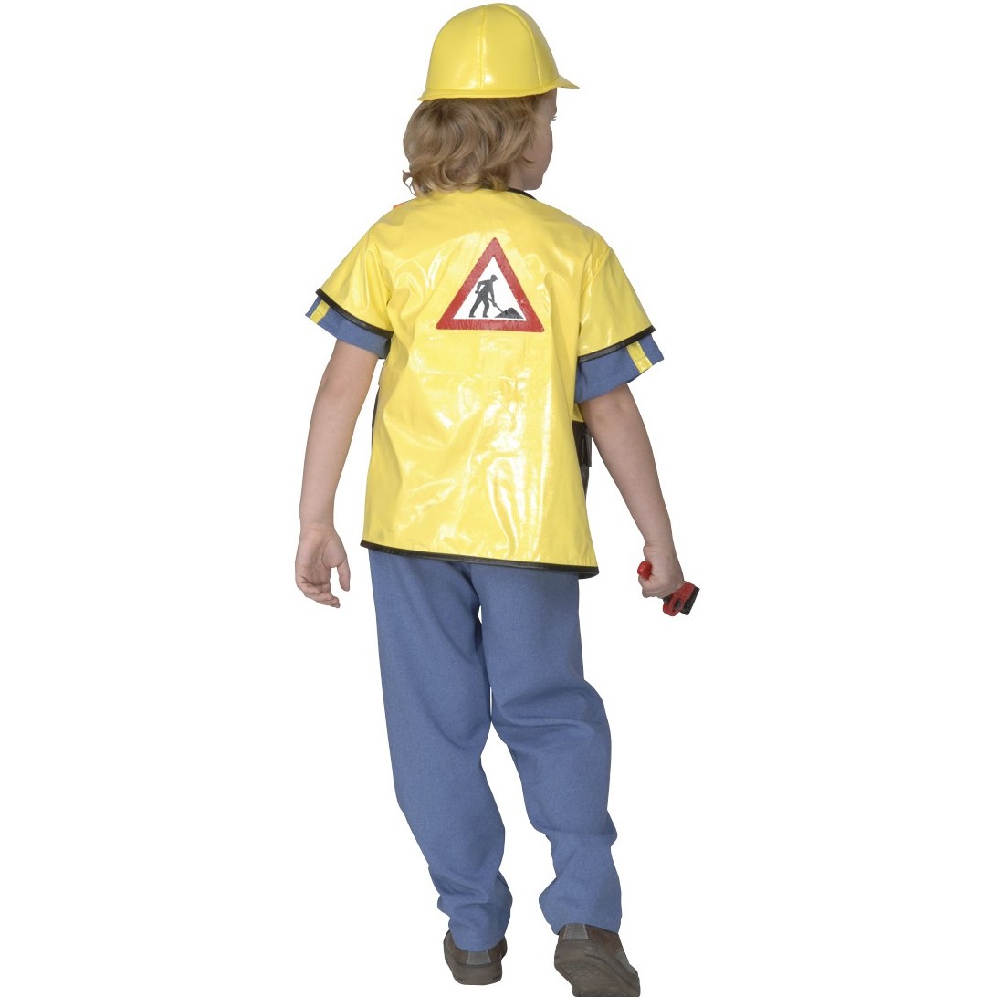 Bauarbeiter Kostüm für Kinder